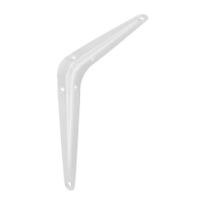  Polctartó konzol fém 200x250mm fehér 5071 bútor