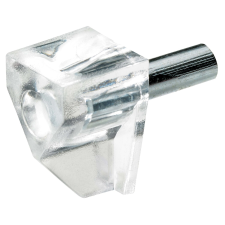 Polctartó safety 4mm transzparens horganyzott 20db bútor