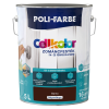 Poli-Farbe CELLKOLOR SELYEMFÉNYŰ ZOMÁNCFESTÉK 5L BARNA
