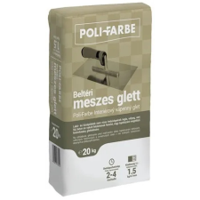 Poli-Farbe Corso beltéri meszes glett 20 kg glett, gipsz, csemperagasztó, por