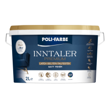 Poli-Farbe INNTALER PREMIUM 2L BELTÉRI DISZPERZIÓS FALFESTÉK FEHÉR fal- és homlokzatfesték