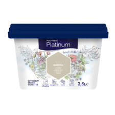 Poli-Farbe Platinum beltéri falfesték Ezüstfa E40 2,5l fal- és homlokzatfesték