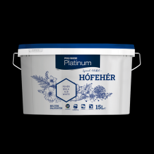 Poli-Farbe PLATINUM BELTÉRI FALFESTÉK HÓFEHÉR 15L fal- és homlokzatfesték
