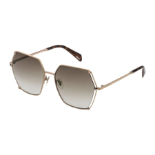 Police Női napszemüveg Police SPLD31 0F72, krémszínű, hatszögletű, 56 mm napszemüveg