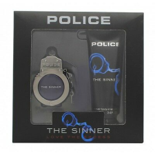 Police The Sinner Man SET: Toaletna voda 30ml + tusfürdő gél 100ml kozmetikai ajándékcsomag