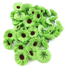  Polifoam fejvirág Margaréta habvirág 4 cm - Zöld dekorációs kellék