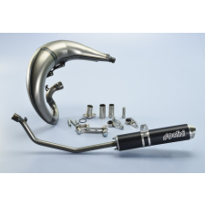  Polini versenykipufogó - fekete alumínium derbi drd s motorkerékpár kipufogó