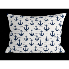  Polipamut párnahuzat NAVYSTA POLY 70x90 cm, kék-fehér lakástextília