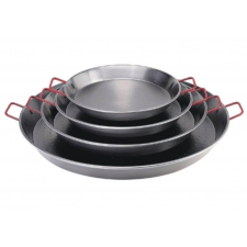POLÍROZOTT PAELLA SERPENYŐ 26 cm edény