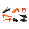 Polisport Enduro Műanyag Készlet Narancs/Fekete KTM EXC/EXC-F