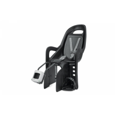 Polisport Groovy Maxi FF konzolos gyerekülés - fekete/sötétszürke kerékpáros gyermekülés