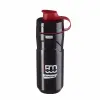 Polisport Hőtárolós Kulacs T500 Fekete/Piros 500/650ml POLISPORT Bicikli alkatrészek Kerékpáros kiegészítők Kerékpár kulacsok és kulacstartók