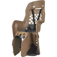 Polisport JOY CFS gyerekülés csomagtartóra - barna/sötétszürke kerékpáros gyermekülés