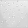  Polisztirol mennyezet burkolat, 4 mm vastag mennyezeti lap (50x50 cm) Bubbles