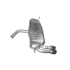 POLMO K01.147 Kipufogó Hátsódob – Audi A3 1.4 / 2.0 FSi (2003–2012)