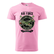 Póló Air force mintával - Rózsaszín L méretben ajándéktárgy