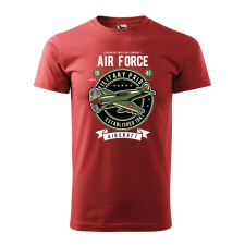 Póló Air force mintával - Terrakotta S méretben ajándéktárgy
