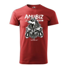  Póló Anubis mintával - Terrakotta XXXL méretben v1 ajándéktárgy