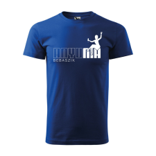  Póló Anyu ma bebaszik mintával - Kék XL méretben ajándéktárgy