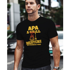 Póló apáknak - Apa a grill mestere női póló