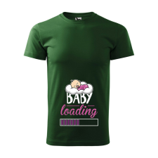  Póló Baby loading lány mintával - Zöld XXXL méretben ajándéktárgy