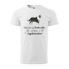  Póló Border collie mintával - Fehér XXL méretben ajándéktárgy