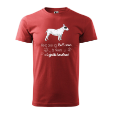 Póló Bullterrier mintával - Terrakotta XXL méretben v1 ajándéktárgy