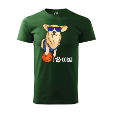  Póló Corgi mintával - Zöld XXL méretben v2 ajándéktárgy