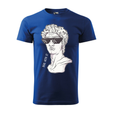  Póló Dávid mintával - Kék XXXL méretben ajándéktárgy