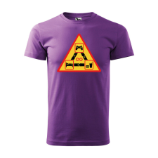 Póló Gamer mintával - Lila XL méretben ajándéktárgy