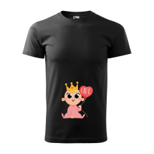 Póló Girl baby mintával - Fekete XXXL méretben ajándéktárgy