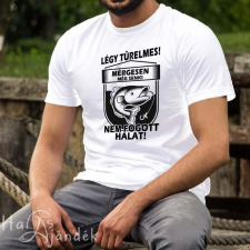  Póló horgászoknak - Mérgesen senki nem fogott halat női póló