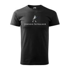 Póló Johnnie Skywalker mintával - Fekete XL méretben ajándéktárgy