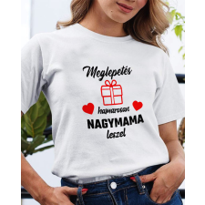 Póló leendő nagyiknak - Nagymama leszel női póló