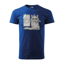  Póló Miu mi újság mintával - Kék S méretben ajándéktárgy