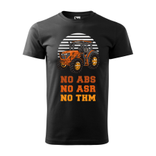  Póló No ABKS No ASR No THM  mintával Fekete L egyedi ajándék
