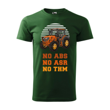 Póló No ABKS No ASR No THM mintával - Zöld S méretben ajándéktárgy