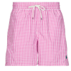 Polo Ralph Lauren Fürdőruhák MAILLOT DE BAIN A CARREAUX EN POLYESTER Rózsaszín EU XS
