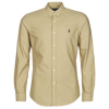 Polo Ralph Lauren Hosszú ujjú ingek CHEMISE CINTREE SLIM FIT EN OXFORD LEGER TYPE CHINO COL BOUTONNE Bézs EU M