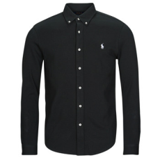 Polo Ralph Lauren Hosszú ujjú ingek LSFBBDM5-LONG SLEEVE-KNIT Fekete EU XXL