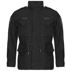 Polo Ralph Lauren Parka kabátok VESTE MILITAIRE M65 EN CHEVRONS Fekete EU S