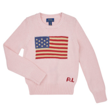 Polo Ralph Lauren Pulóverek AMERICAN SWT-TOPS-SWEATER Rózsaszín 8 / 10 Jahre gyerek pulóver, kardigán
