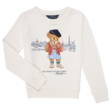 Polo Ralph Lauren Pulóverek BEARCNFLEECE-KNIT SHIRTS-SWEATSHIRT Fehér 2 éves gyerek pulóver, kardigán