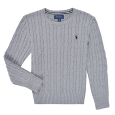 Polo Ralph Lauren Pulóverek LS CABLE CN-TOPS-SWEATER Szürke 8 Jahre
