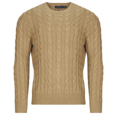 Polo Ralph Lauren Pulóverek PULL COL ROND MAILLE TORSADEE Bézs EU M
