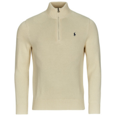 Polo Ralph Lauren Pulóverek PULL DEMI ZIP EN COTON Bézs EU XL