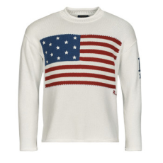 Polo Ralph Lauren Pulóverek PULL US FLAG Fehér EU S