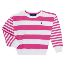 Polo Ralph Lauren Pulóverek STRPEBBBLCN-KNIT SHIRTS-SWEATSHIRT Rózsaszín 16 Jahre gyerek pulóver, kardigán