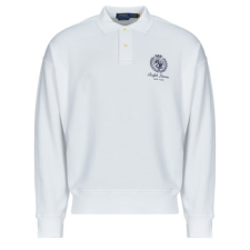 Polo Ralph Lauren Pulóverek SWEAT COL POLO CREST Fehér EU L férfi pulóver, kardigán