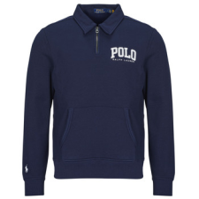 Polo Ralph Lauren Pulóverek SWEATESHIRT DEMI ZIP LOGO BRODE Tengerész EU L férfi pulóver, kardigán